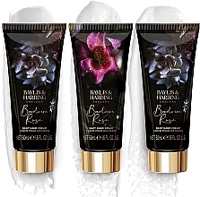 Set - Baylis & Harding Boudoire Rose Hand Cream Set (h/cream/3x50ml) — photo N5