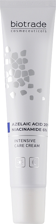 Intensive Action Cream with 20% Azelaic Acid & 6% Niacinamide - Biotrade Intensive Care Cream — photo N1