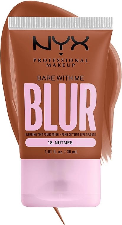 Foundation - NYX Professional Makeup Bare With Me Blur Tint Foundation — photo N30