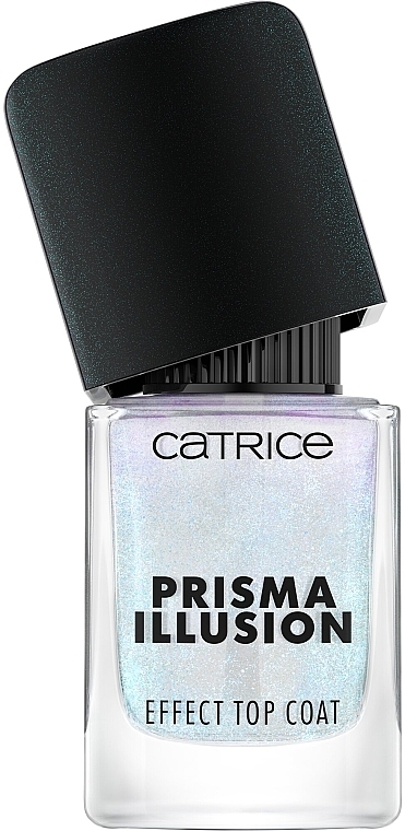 Top Coat with Prismatic Effect - Catrice Prisma Illusion Effect Galactic Dust Top Coat — photo N3