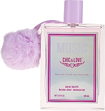 Fragrances, Perfumes, Cosmetics Chic&Love Music - Eau de Toilette (tester with cap) 