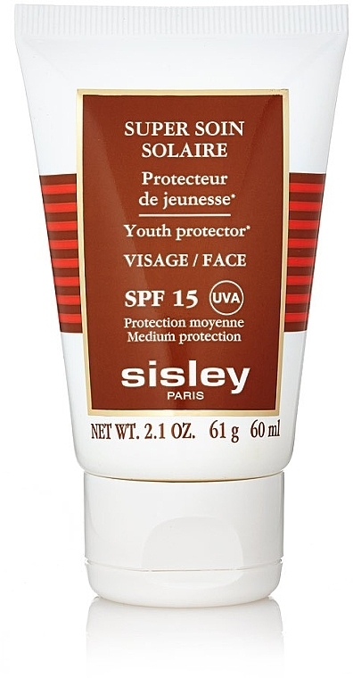 Facial Sun Cream SPF 15 - Sisley Super Soin Solaire Facial Sun Care SPF 15 — photo N1