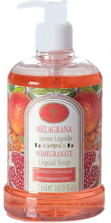 Pomegranate Liquid Soap - Saponificio Artigianale Fiorentino Melagrana Liquid Soap — photo N12