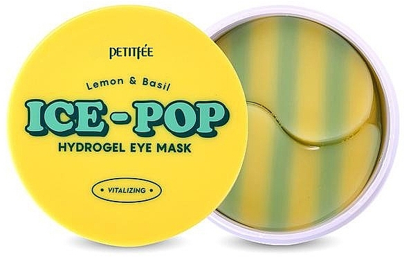 Lemon & Basil Hydrogel Eye Patch - Petitfee&Koelf Lemon & Basil Ice-Pop Hydrogel Eye Mask — photo N3