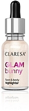 Fragrances, Perfumes, Cosmetics Liquid Face & Body Highlighter - Claresa Glam Bunny Face & Body Highlighter