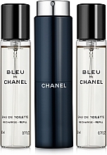 Chanel Bleu de Chanel - Eau de Toilette (tester) (edt/20ml + refilles/2x20ml) — photo N2