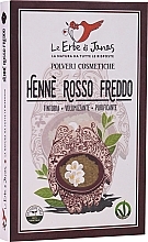 Fragrances, Perfumes, Cosmetics Hair Powder "Rosso Freddo" - Le Erbe di Janas Red Henna Cold Shades