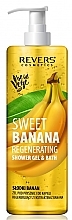 Fragrances, Perfumes, Cosmetics Banana Revitalizing Shower & Bath Gel - Revers Sweet Banana Regenerating Shower & Bath Gel