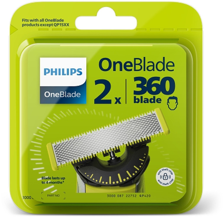 Refill Blade - Philips OneBlade 360 QP 420/50 — photo N2