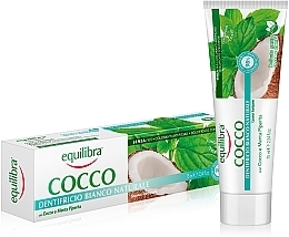 Fragrances, Perfumes, Cosmetics Natural Coconut Toothpaste - Equilibra Coconut Natural White Toothpaste