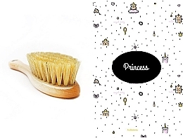 Fragrances, Perfumes, Cosmetics Set - LullaLove Princess (hair brush + muslin)