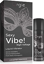 Stimulating Gel - Orgie Sexy Vibe! High Voltage Liquid Vibrator Intimate Gel — photo N2