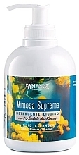 Fragrances, Perfumes, Cosmetics L'Amande Mimosa Suprema - Liquid Soap 