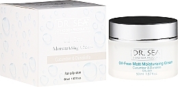 Fragrances, Perfumes, Cosmetics Oil-Free Matte Moisturizing Cream with Cucumber & Dunaliella Extracts - Dr. Sea Oil-Free Matt Moisturizing Cream