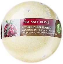 Fragrances, Perfumes, Cosmetics Bath Bomb "Black Currant and Cranberry" - ECO Laboratorie Sea Salt Bomb