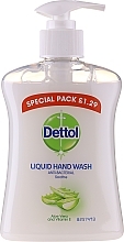 Fragrances, Perfumes, Cosmetics Antibacterial Liquid Hand Soap with Aloe Vera & Vitamin E - Dettol Anti-Bacterial Liquid Hand Wash With Aloe Vera And Vitamin E