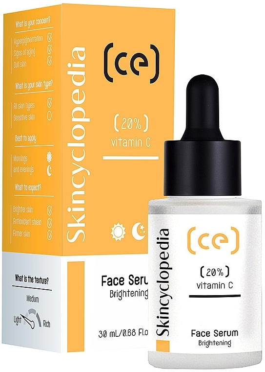 Brightening Vitamin C Serum - Skincyclopedia Vitamin C Brightening Facial Serum — photo N1