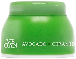 Avocado Extract & Ceramides Eye Cream - Vegan By Happy Avocado + Ceramides Eye Cream — photo N2