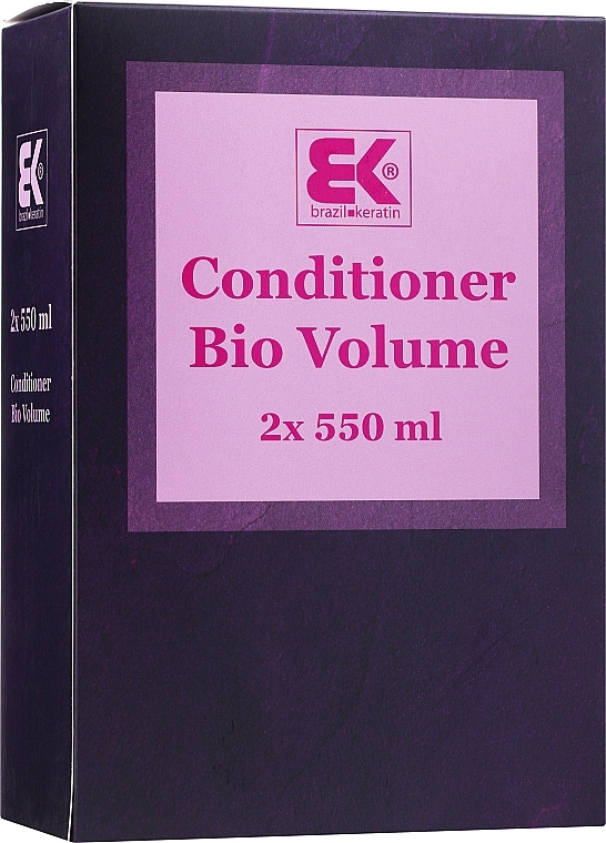 Set - Brazil Keratin Bio Volume Conditioner Set (h/cond/550mlx2) — photo N1