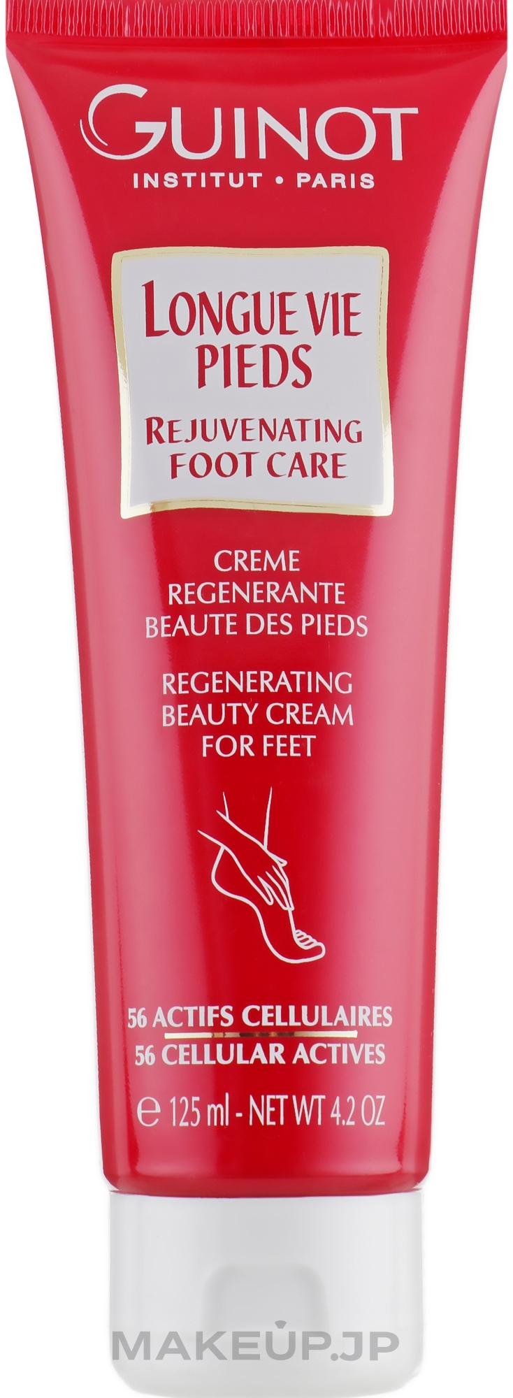 Foor Cream - Guinot Longue Vie Pieds Regenerating Beauty Cream — photo 125 ml