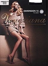 Fragrances, Perfumes, Cosmetics Tights 3D, 15 Den, marine - Veneziana