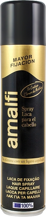 Black Hair Spray - Amalfi Hair Spray Black — photo N1