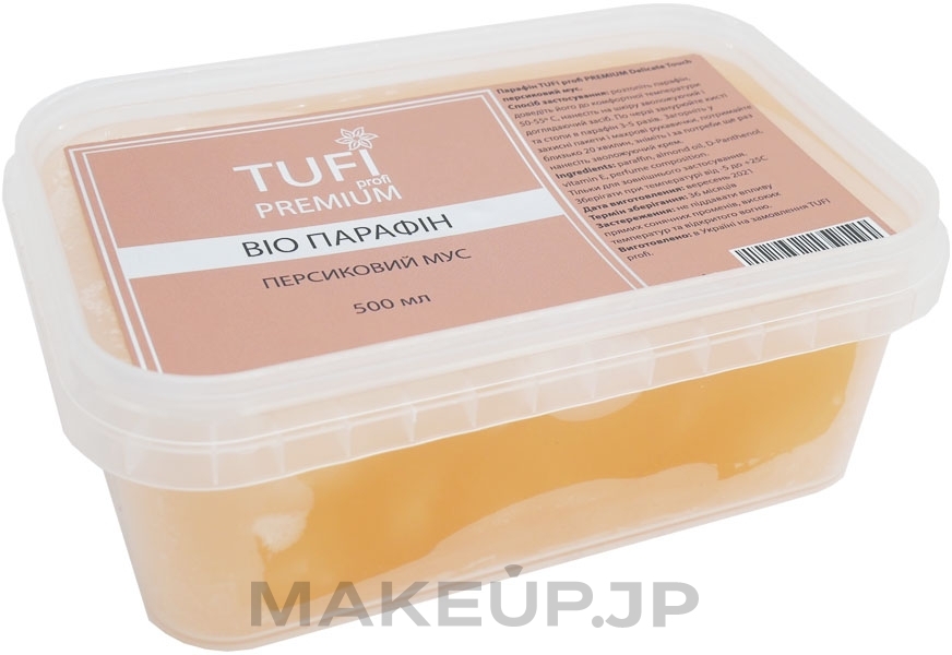 Paraffin - Tufi Profi Premium Delicate Touch — photo Персиковый мусс