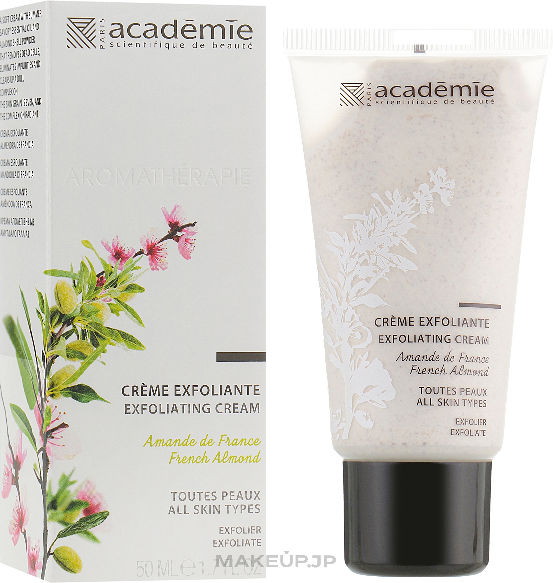 Exfoliating Cream "French Almonds" - Academie Creme exfoliante — photo 50 ml