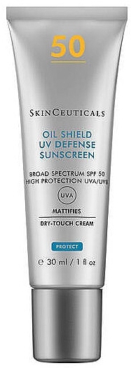 Facial Sun Cream - SkinCeuticals Oil Shield UV Defense SPF 50 — photo N2