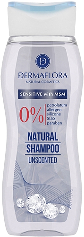 Shampoo - Dermaflora Sensitive Natural Shampoo — photo N1