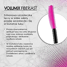 Volumizing Lash Mascara - Eveline Cosmetics Volumix Fiberlast Volume & Lift & Separation Mascara — photo N8
