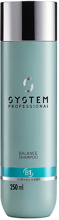 Shampoo for Sensitive Scalp - System Professional Balance Lipidcode Shampoo B1 — photo N1