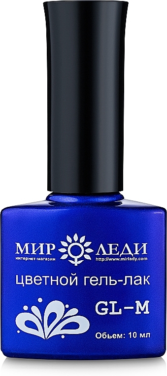 Colored Nail Gel Polish - Mir Ledy — photo N2