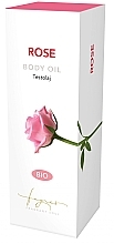 Organic Damask Rose Body Oil - Fagnes Aromatherapy Bio Rose Body Oil — photo N2