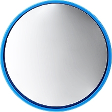 Fragrances, Perfumes, Cosmetics Compact Round Mirror, 9511, 7 cm, dark blue - Donegal