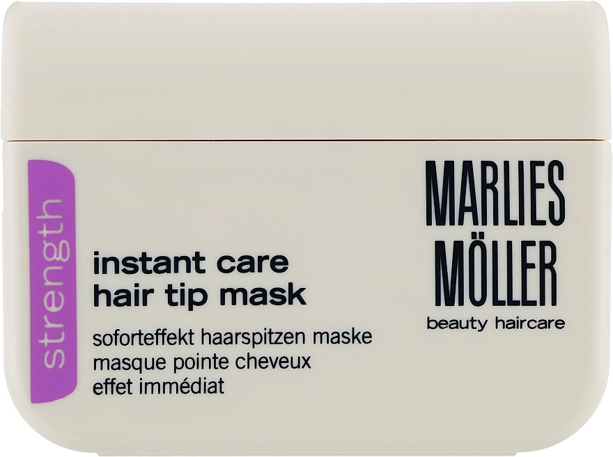 Instant Action Mask for Hair Ends - Marlies Moller Strength Instant Care Hair Tip Mask — photo N2
