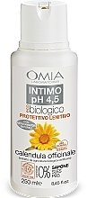 Fragrances, Perfumes, Cosmetics Calendula Intimate Wash Gel - Omia Laboratori Ecobio Intimo pH 4,5 Calendula