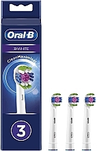 Fragrances, Perfumes, Cosmetics Electric Toothbrush Heads, 3 pcs. - Oral-B 3D White CleanMaximiser Refill Heads