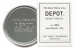Fragrances, Perfumes, Cosmetics Mustache Styling Wax - Depot Beard&Moustache Specifics 503