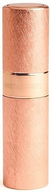 Atomizer - Travalo Twist & Spritz Rose Gold Brushed Atomizer — photo N1