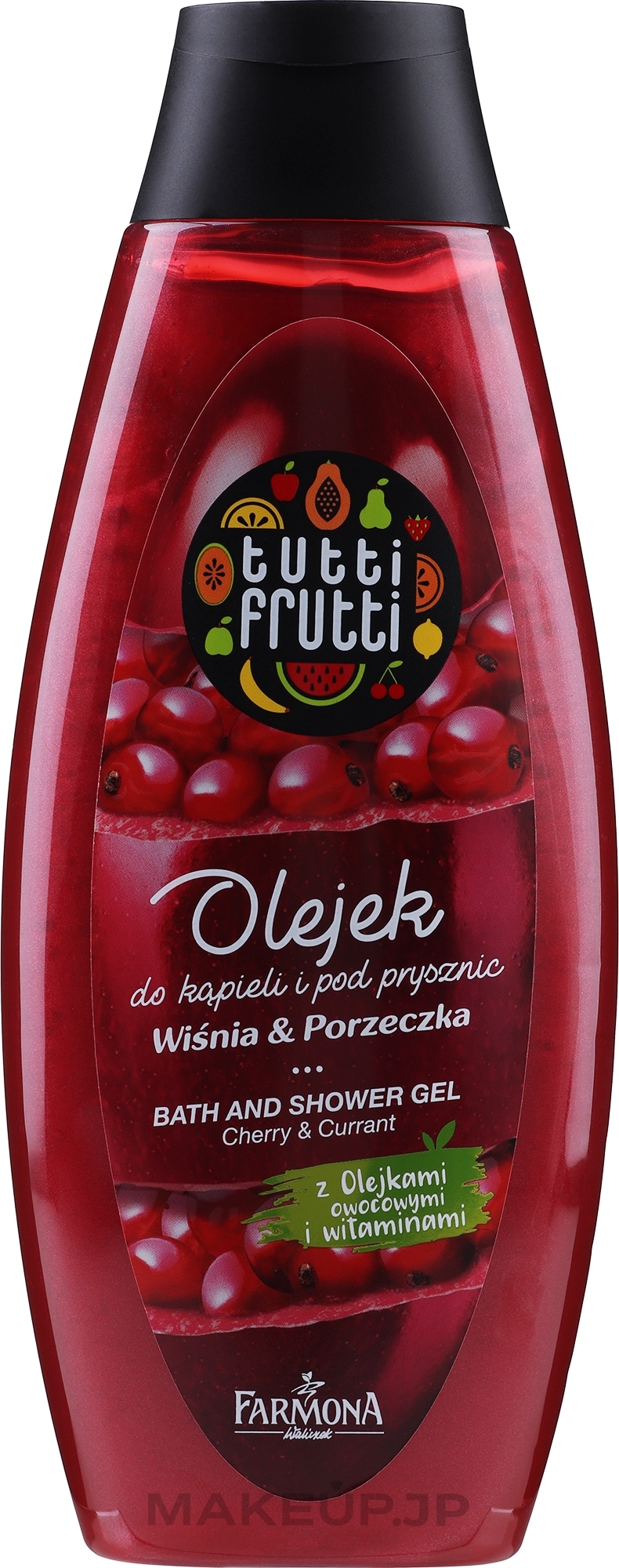 Shower Gel - Farmona Tutti Frutti Wisnia & Porzeczka Shower Gel — photo 425 ml