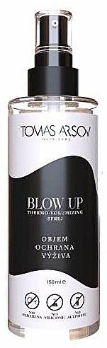 Volume & Thermal Protection Hair Spray - Tomas Arsov Blow Up Thermo Volumizing Spray — photo N1