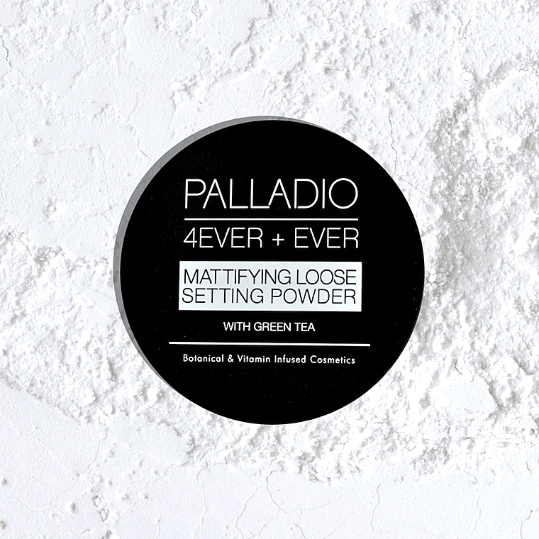 Mattifying Powder - Palladio 4 Ever+Ever Mattifying Loose Setting Powder — photo N4