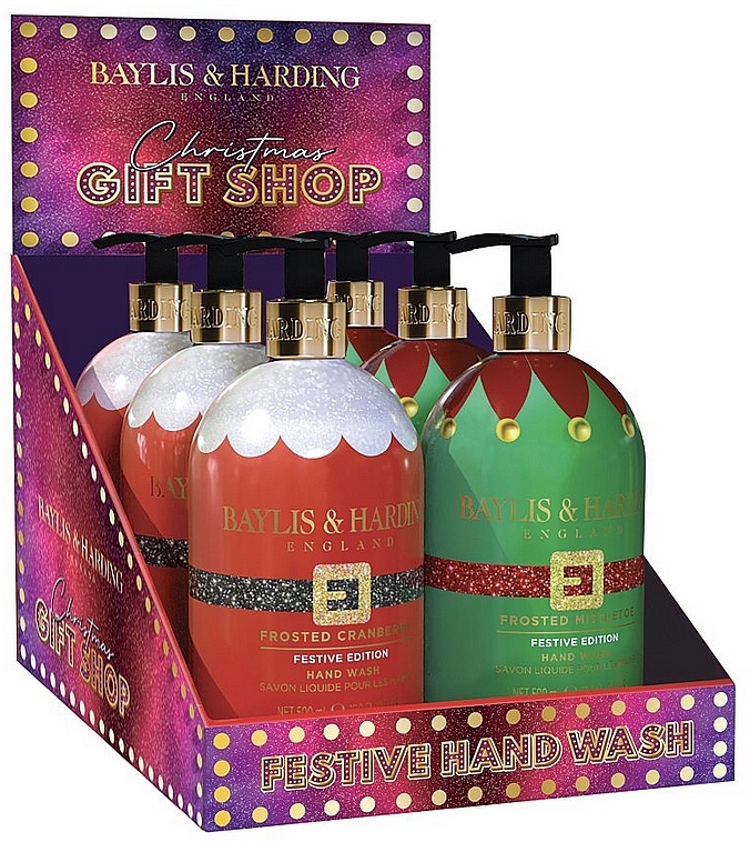 Set, 6 products - Baylis & Harding Christmas Gift Shop — photo N1