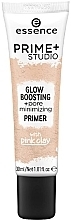 Fragrances, Perfumes, Cosmetics Face Primer - Essence Prime+Studio Glow Boosting + Pore Minimizing Primer