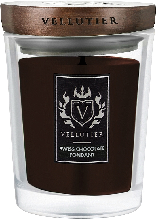 Scented Candle "Swiss Chocolate Fondant" - Vellutier Swiss Chocolate Fondant — photo N3