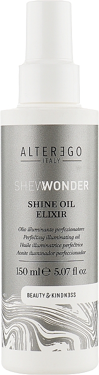 Elixir Oil for Hair Shine - Alter Ego She Wonder Shine Oil Elixir — photo N1