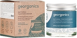 Natural Toothpowder - Georganics English Peppermint Natural Toothpowder — photo N1
