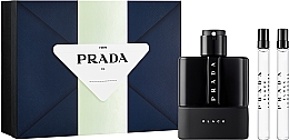 Fragrances, Perfumes, Cosmetics Prada Luna Rossa Black - Set (edp/100ml + edp/mini/2x10ml)