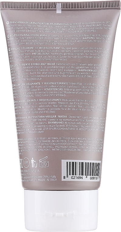 Tinted Hair Mask 'Blue' - Oyster Cosmetics Directa Crazy Blue — photo N2